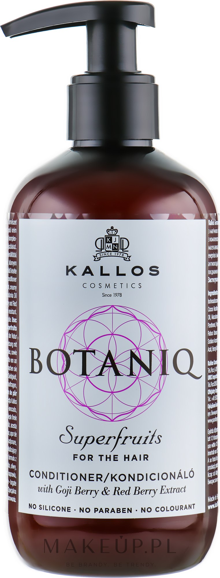 kallos botaniq superfruits shampoo szampon do włosów