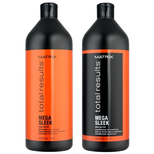 matrix total results mega sleek shampoo szampon wygładzajacy 1000 ml