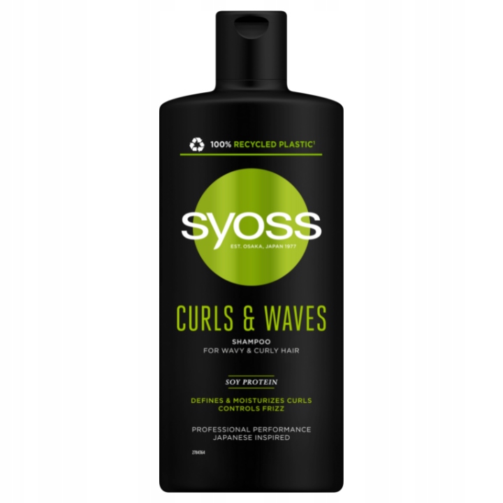 syoss curls & waves szampon