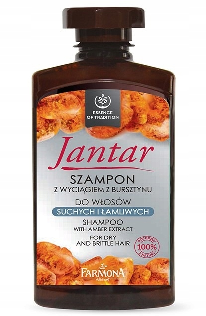 szampon jantar do wlosow suchych i lamliwych