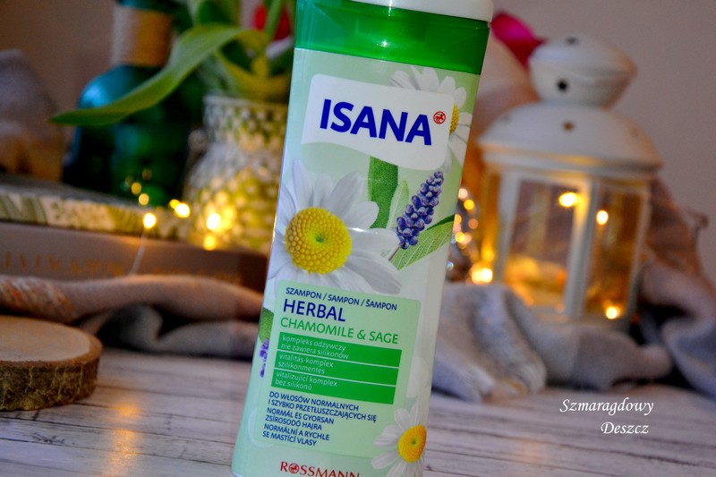 isana herbal chamomile szampon włosy