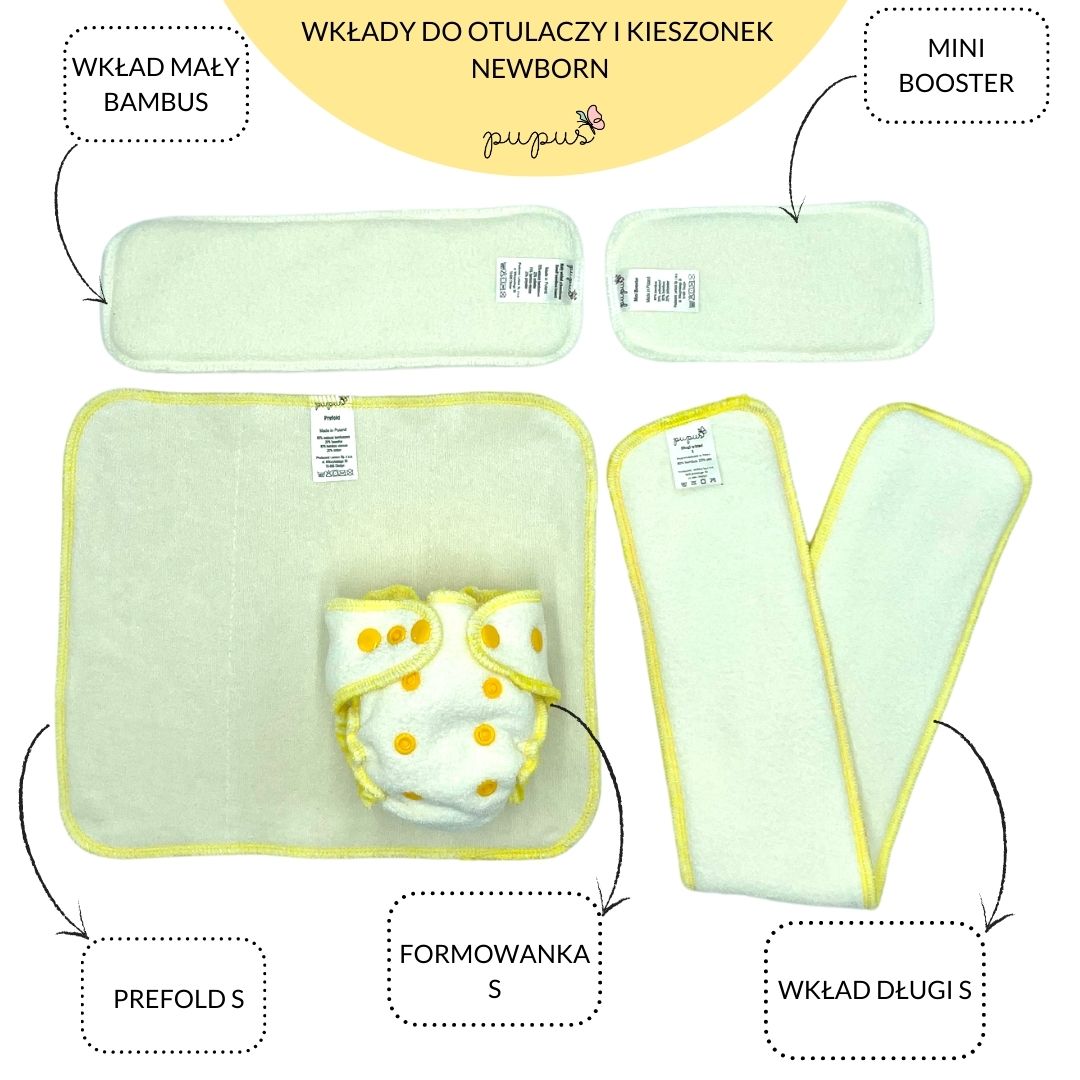 wkład do pieluchy materiały dostępne w domu tanio diy