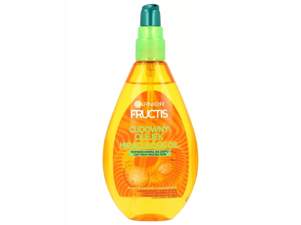 garnier fructis cudowny olejek do włosów 150ml