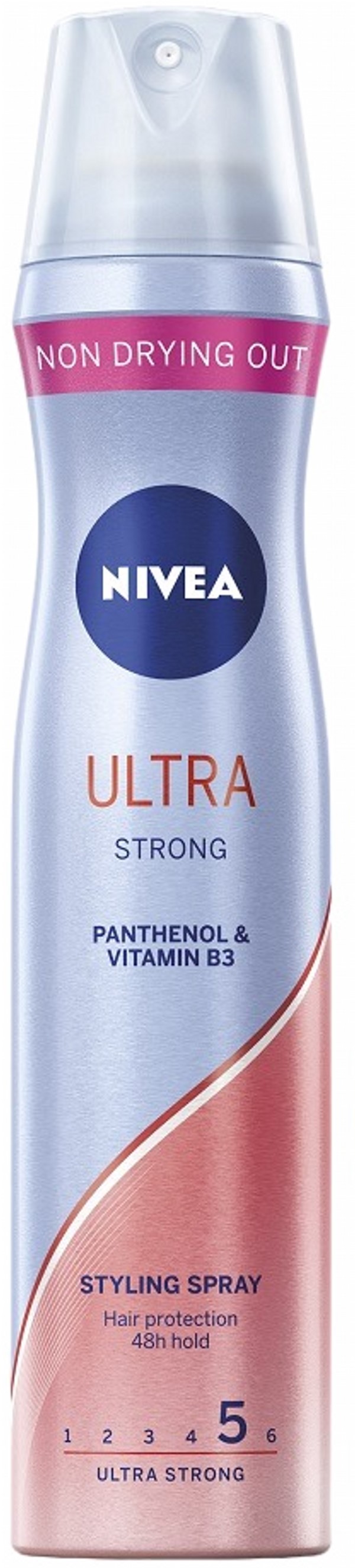 nivea ultra strong lakier do włosów