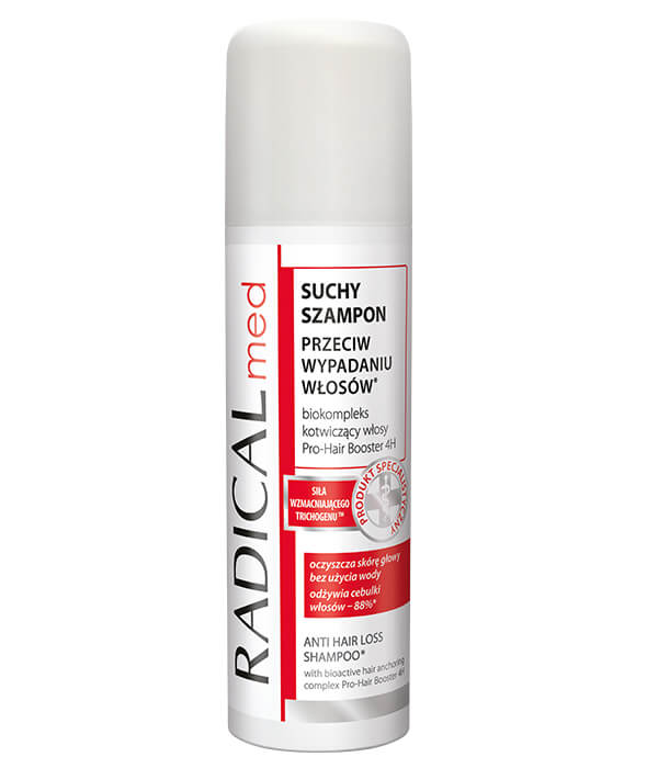 radical suchy szampon spray