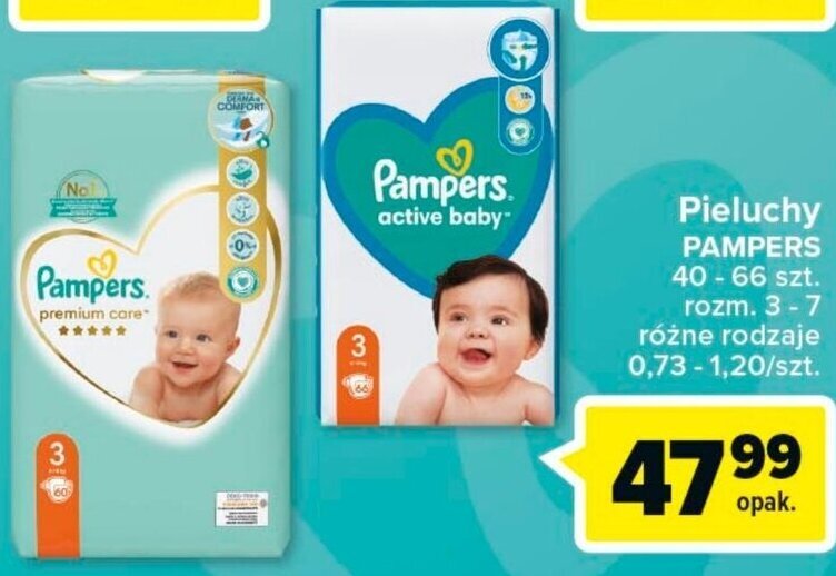 carrefour pampers cena