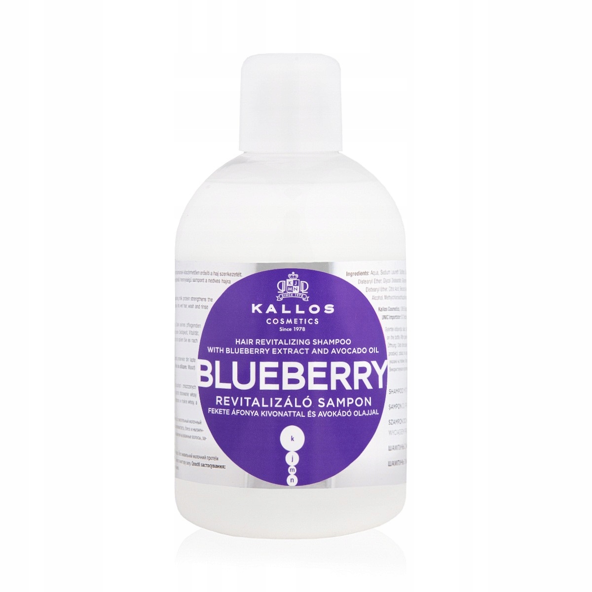 kallos szampon do włosów blueberry