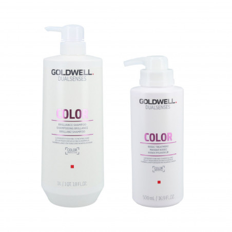 szampon i odżywka goldwell color 1000 ml