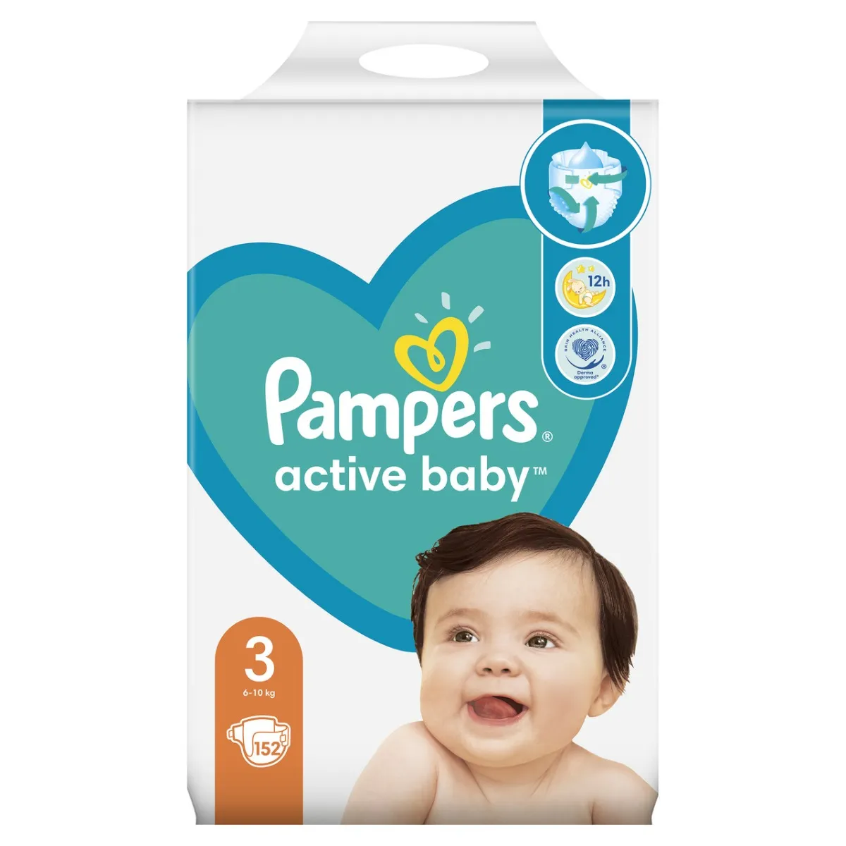 pieluchy pampers active baby 3