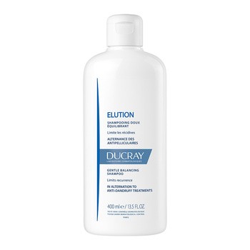 ducray elution szampon przywracający równowagę skórze głowy 400ml