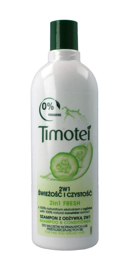 timotei szampon 2w1 świeżość ogórek 400 ml