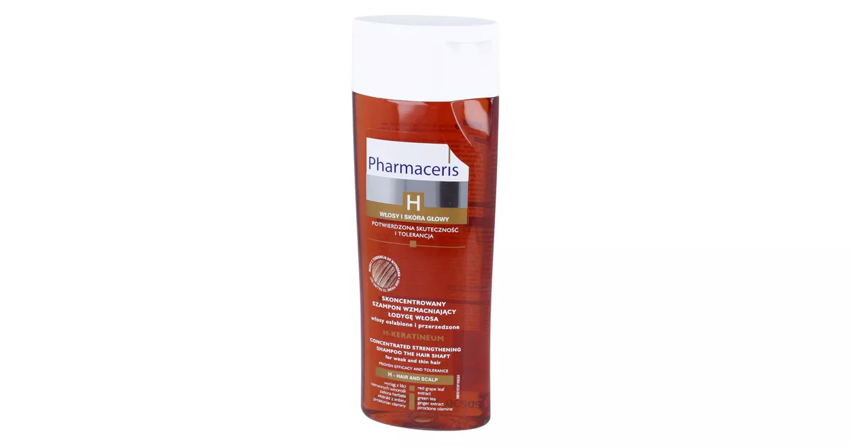 szampon pharmaceris z serii h dla włosów przerzedzonych i osłabionych