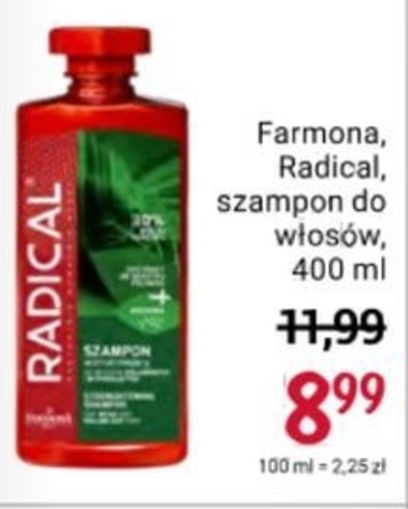 szampon radical rossmann