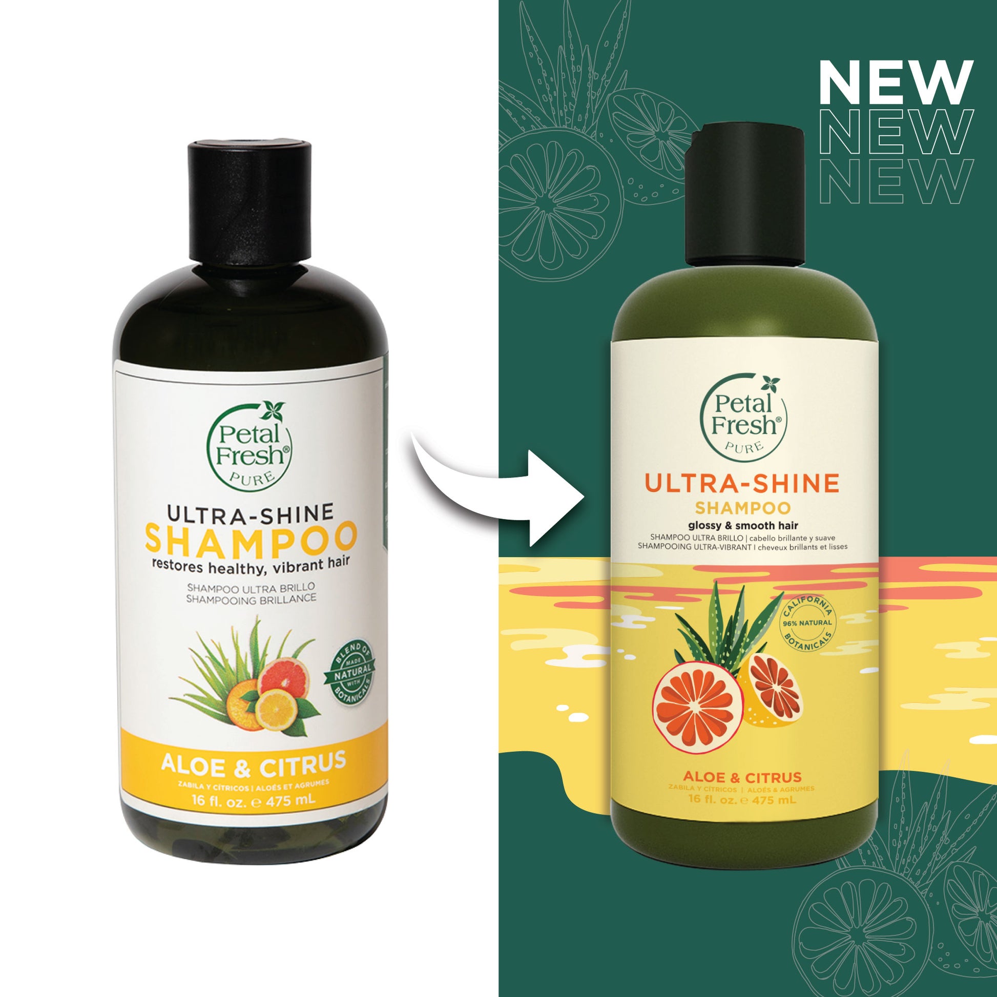 petal fresh aloe & citrus szampon