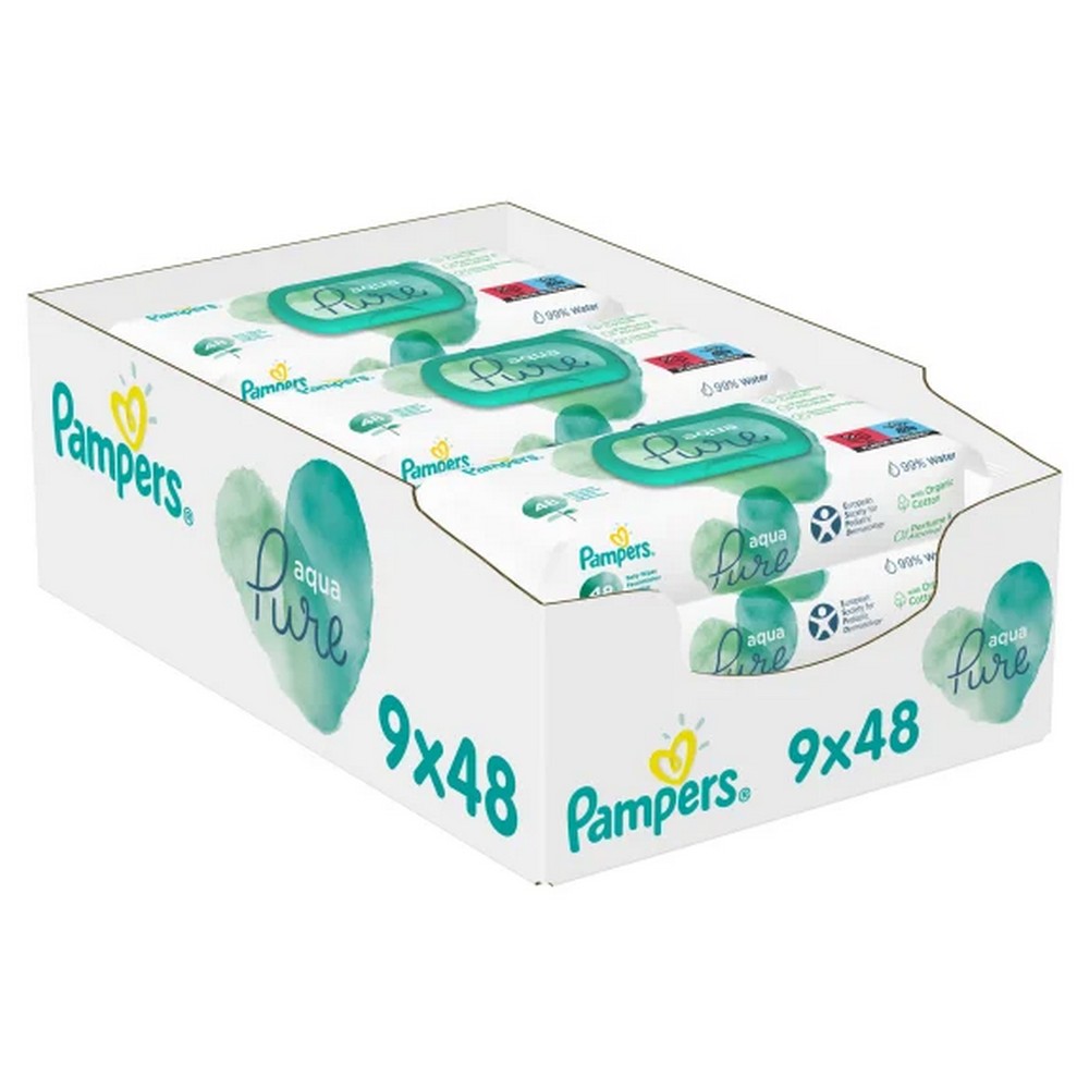 pampers aqua pur