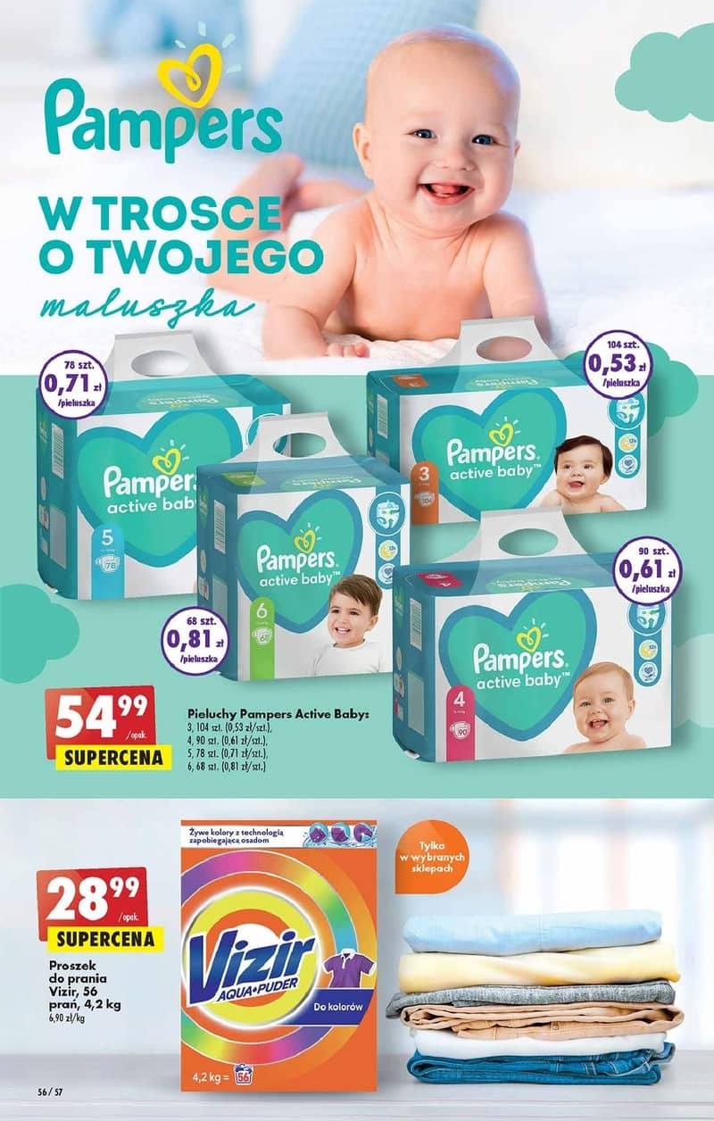 pieluchy pampers reklama