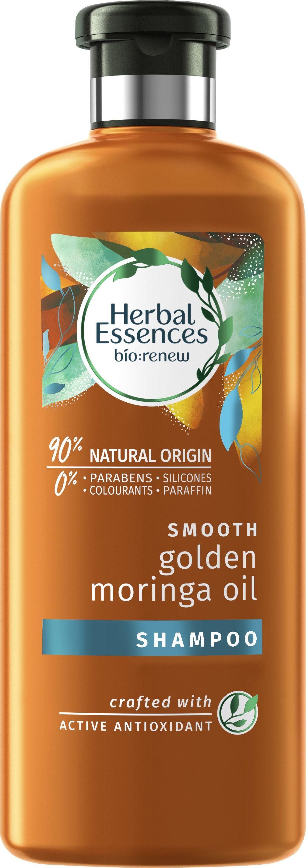 herbal essences szampon do włosów smooth golden moringa oil 400ml