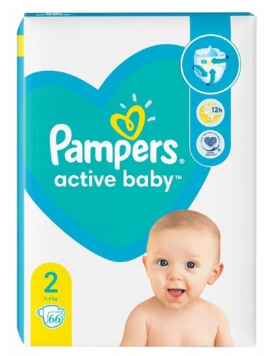 pampers pieluszki new baby 2 mini