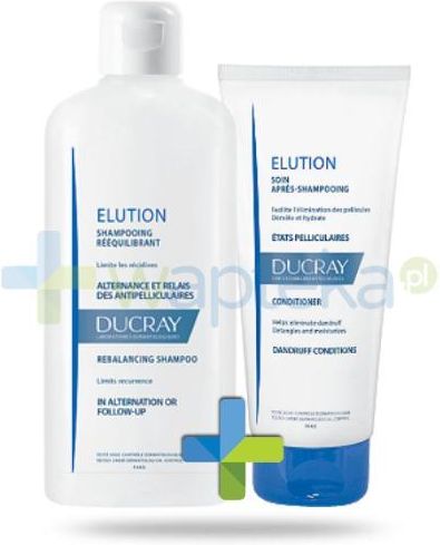 ducray elution szampon do wrażliwej skóry głowy 400ml ceneo