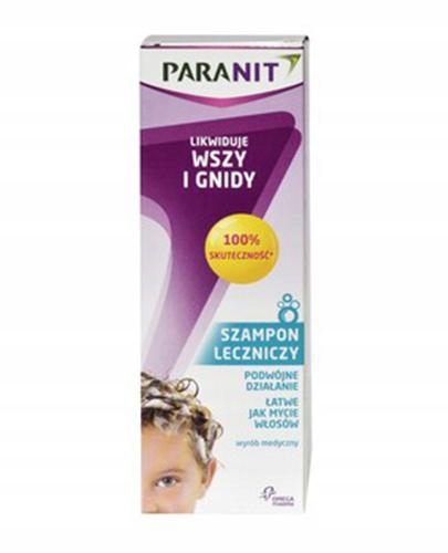 paranit szampon leczniczy likwiduje wszy i gnidy 100 ml