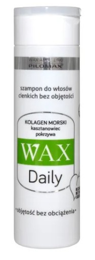 wax pilomax daily szampon do włosów cienkich bez objętości opinie