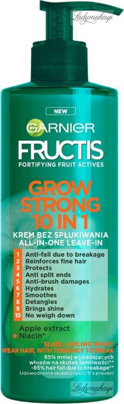 garnier fructis grow strong szampon wzmacniający do włosów słabych blog