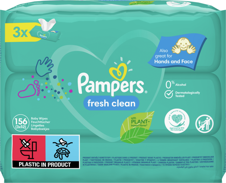 pampers fresh clean skład