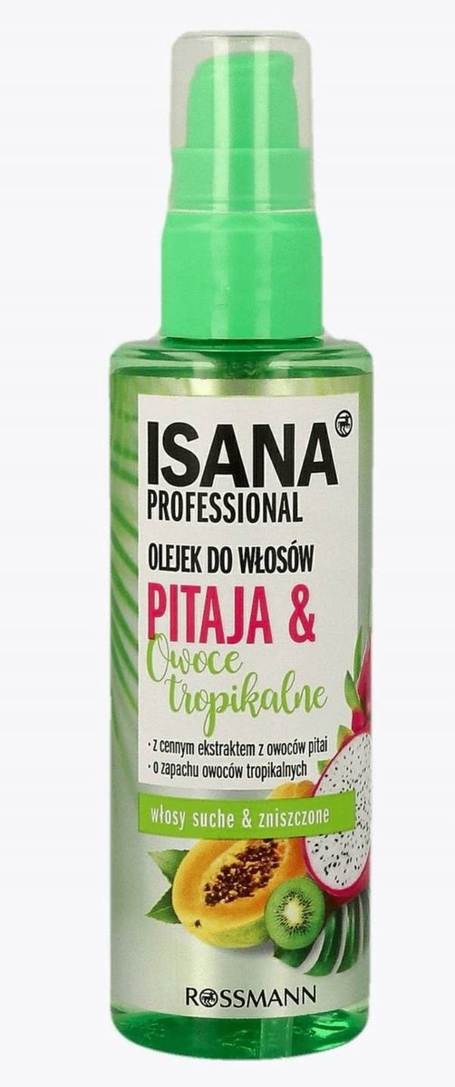 olejek do włosów isana oil care