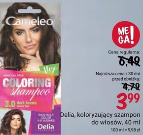 szampon koloryzujący rossmann delia