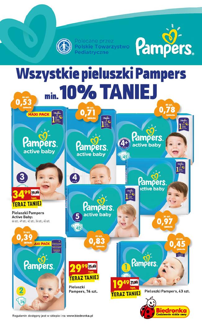 pampers promocja lidl 2019