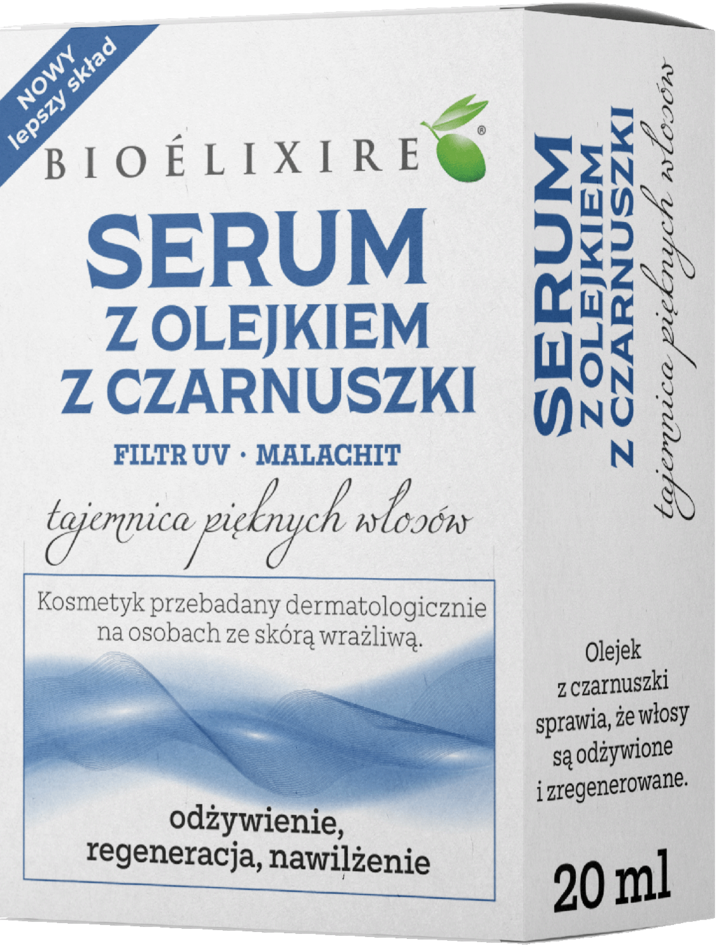 olejek z czarnuszki do włosów bioelixire 5.99