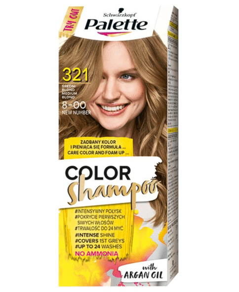 farbą palette szampon blond