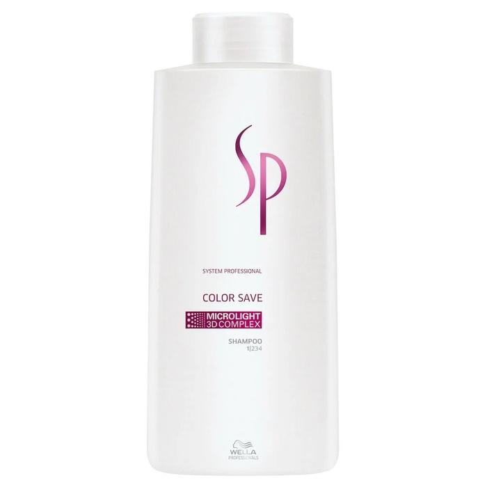 wella sp color save szampon do włosów farbowanych 1000ml aplikator