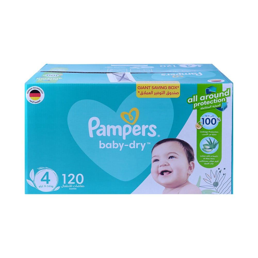 pampers 4 giant box