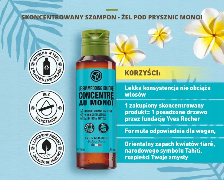 yves rocher skoncentrowany szampon