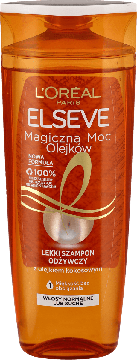 loreal moc olejkow szampon lekki