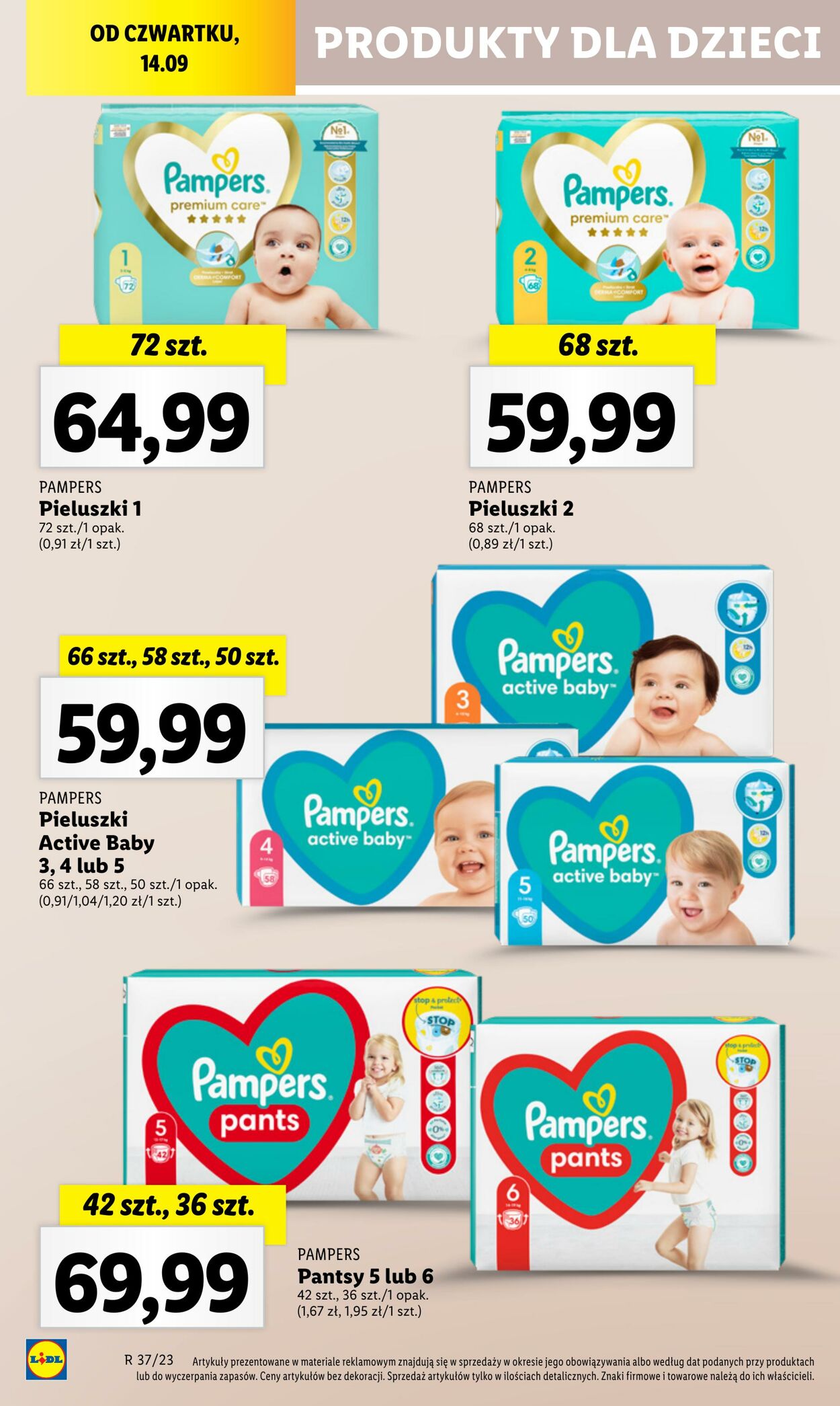 pampers premium care gazetka netto