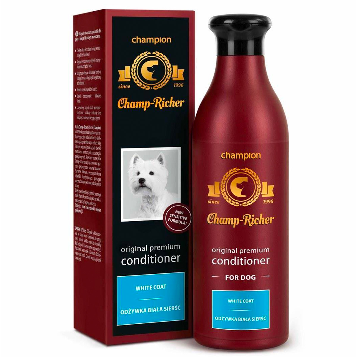 champ-richer szampon biała sierść 250 ml