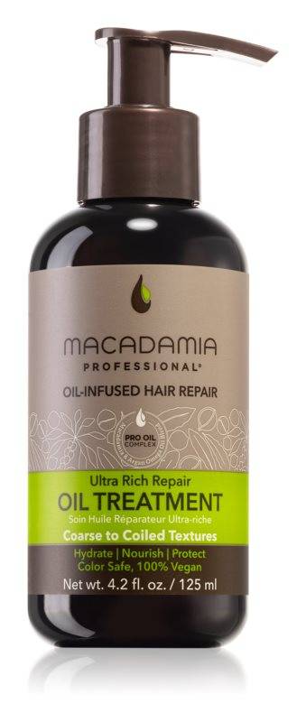 macadamia oil olejek do włosów