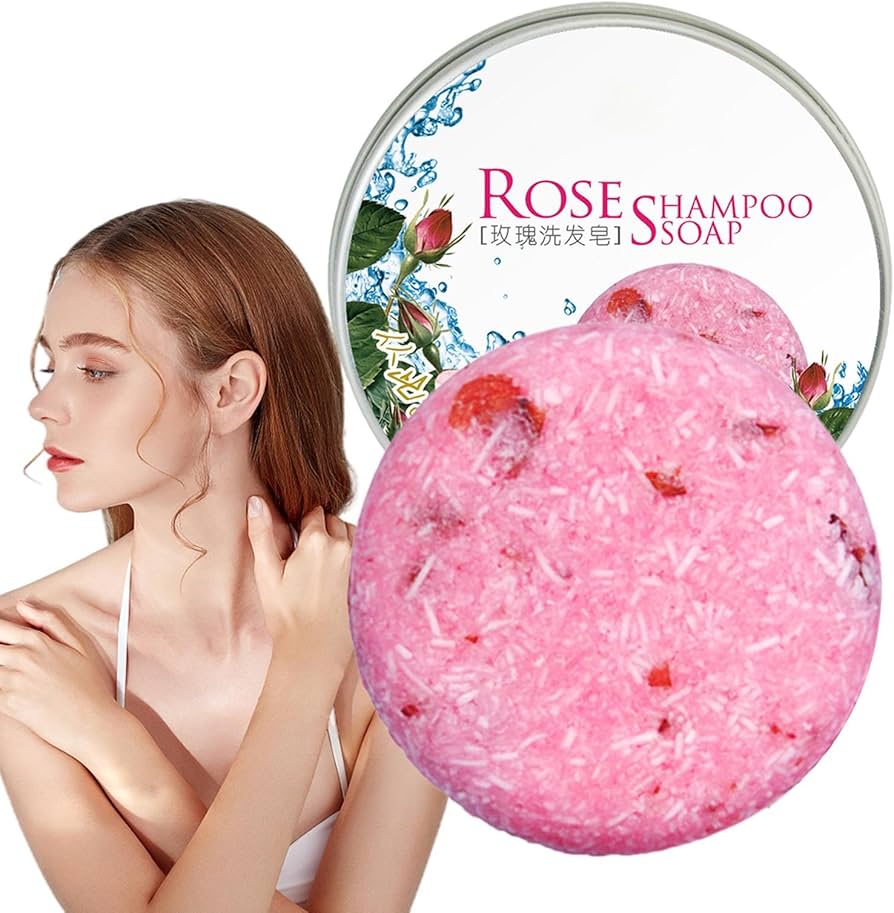 szampon w kostce rose and