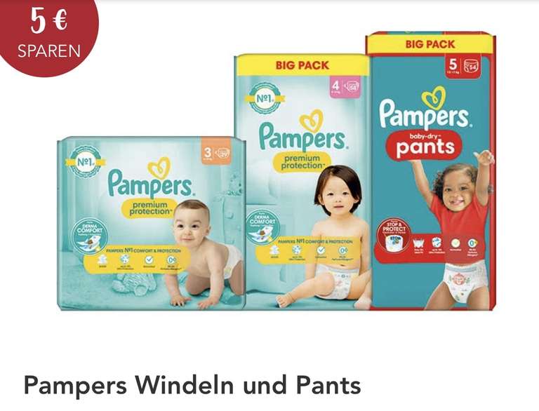 rossmann pampers pants 5 doppelpack