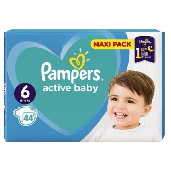 pampers actibe baby 6