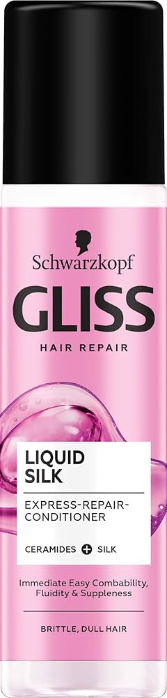 gliss kur liquid silk ekspresowa odżywka regenerująca do włosów