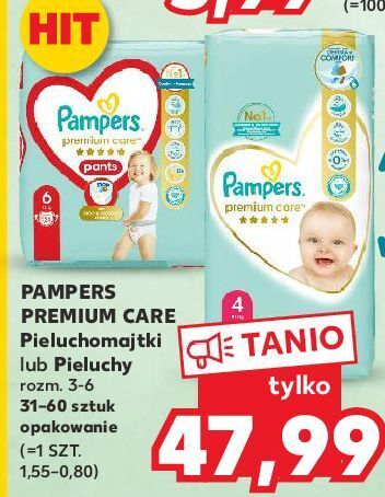 pieluchy pampers premium care 4 promocja