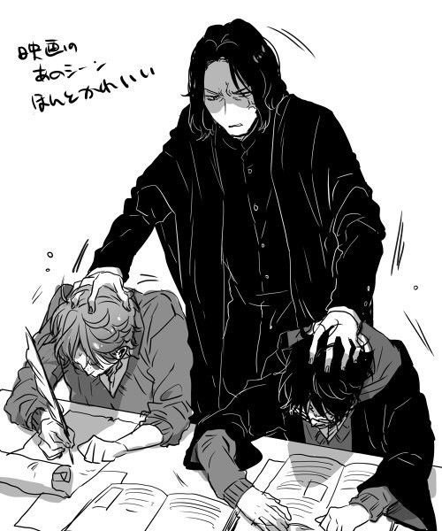 snape x harry pamper yaoi fanfiction