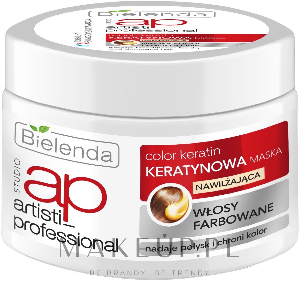 artisti professional color keratin keratynowa odżywka do włosów farbowanych