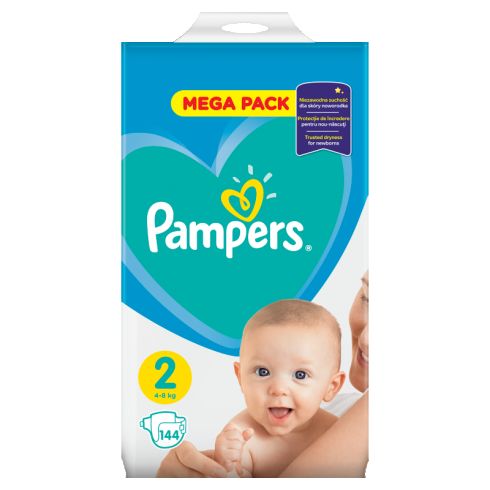 pieluchy pampers 2 144 szt