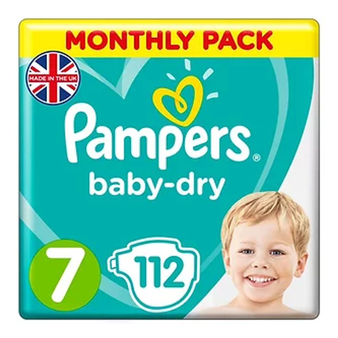 pampers baby dry 112