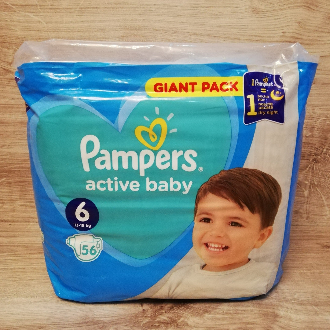 pampers 1 active dry