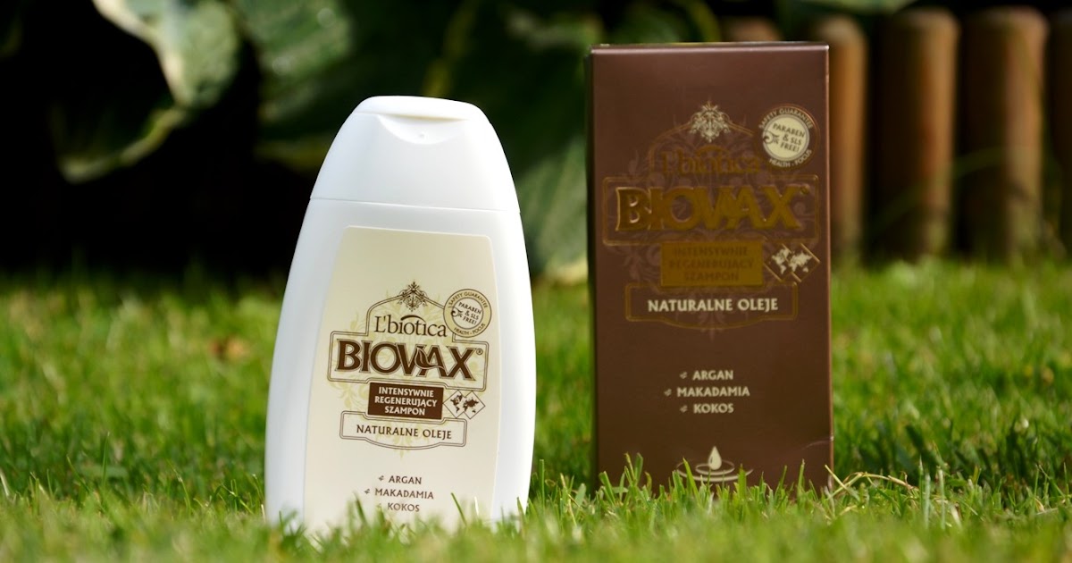 biovax szampon intensywnie regenerujący argan makadamia kokos